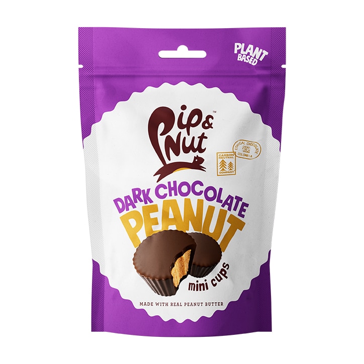 Pip & Nut Mini Dark Chocolate Peanut Butter Cup Sharing Bag 88g